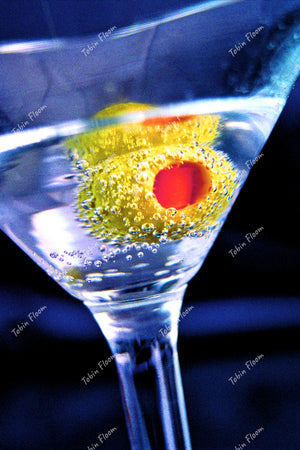 Food n spirits: Martini deep blue